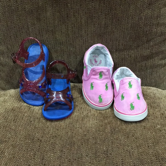 💗 RALPH LAUREN 💗 COLLECTION & DISNEY SUPER CUTE BABY KIDS SHOES . - Picture 2 of 4